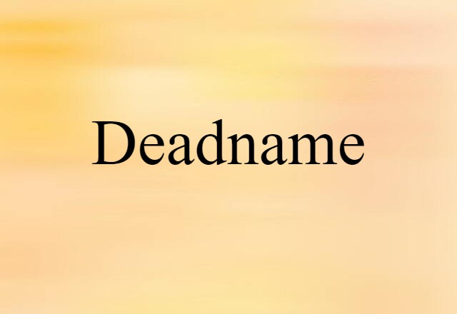 deadname