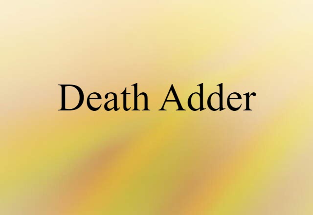 death adder