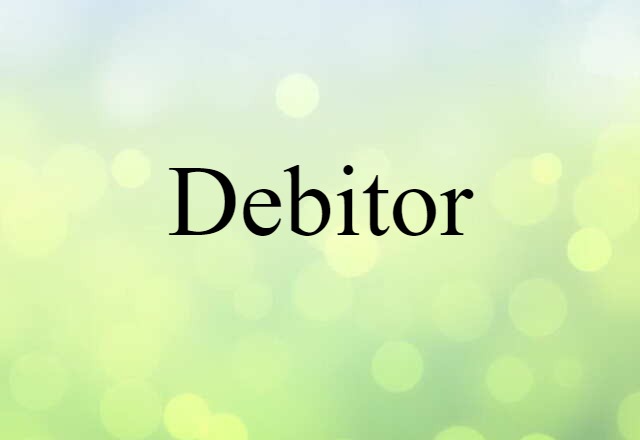 debitor