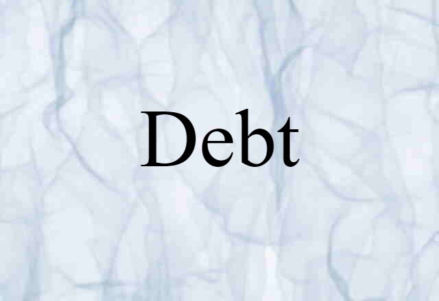 debt