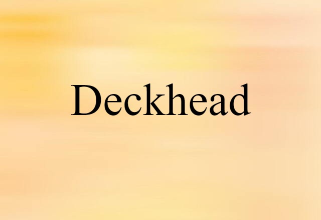 deckhead