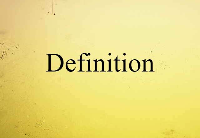 Definition (noun) Definition, Meaning & Examples