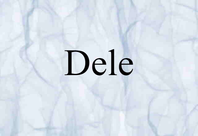 dele