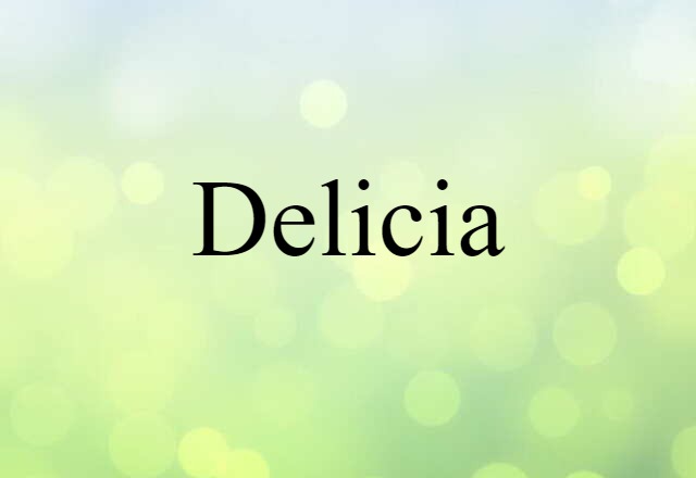 Delicia