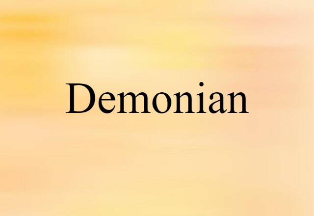 demonian