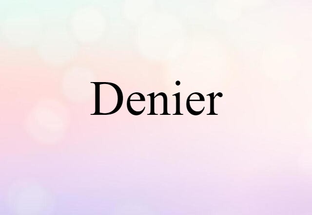 denier