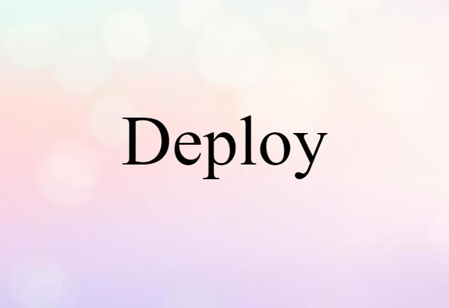 deploy