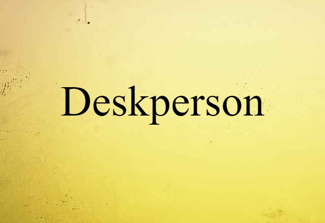 deskperson