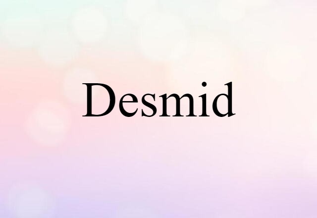 desmid