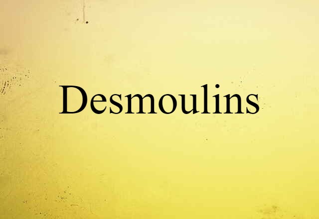 Desmoulins