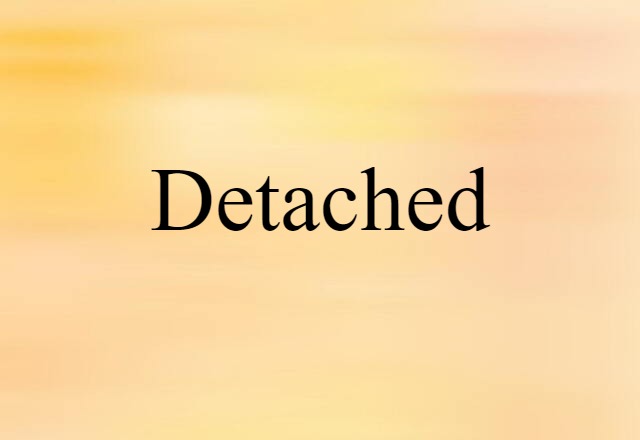 detached