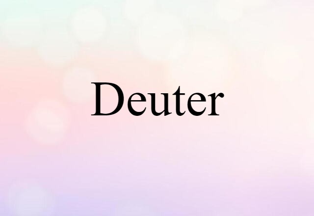 deuter