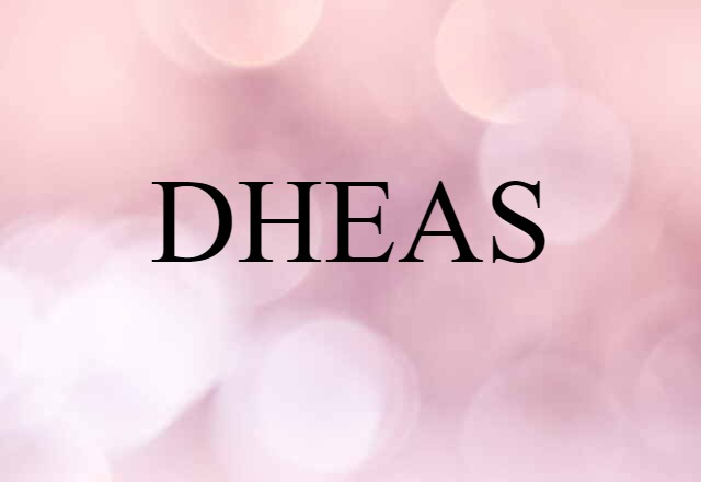 DHEAS