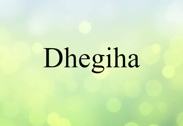 Dhegiha