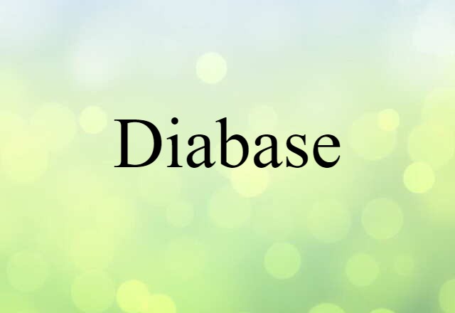 diabase