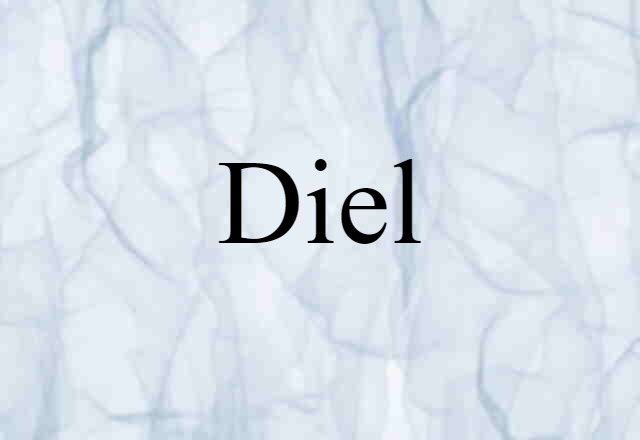 Diel (noun) Definition, Meaning & Examples