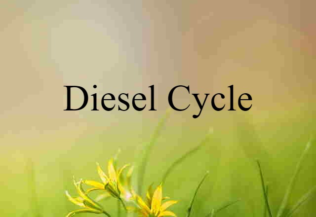 diesel cycle