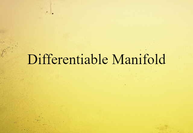 differentiable manifold