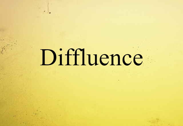 diffluence