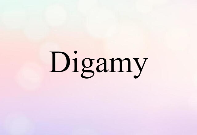 digamy