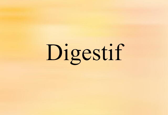 digestif