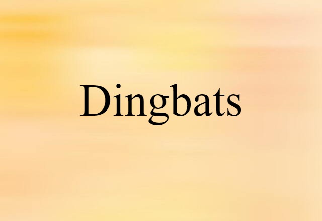 dingbats