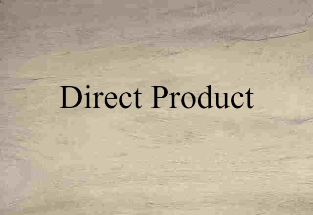 direct product