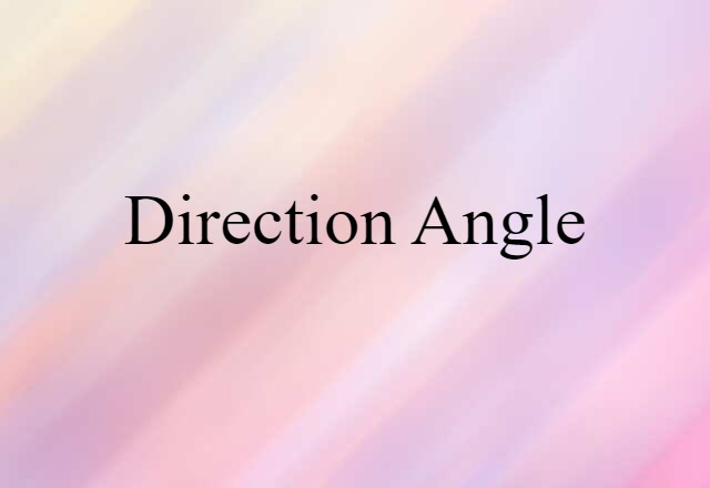 direction angle