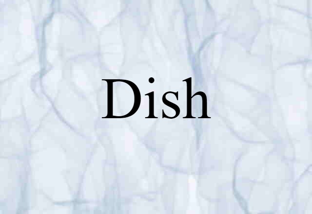 dish