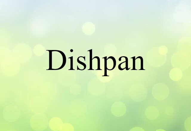 dishpan