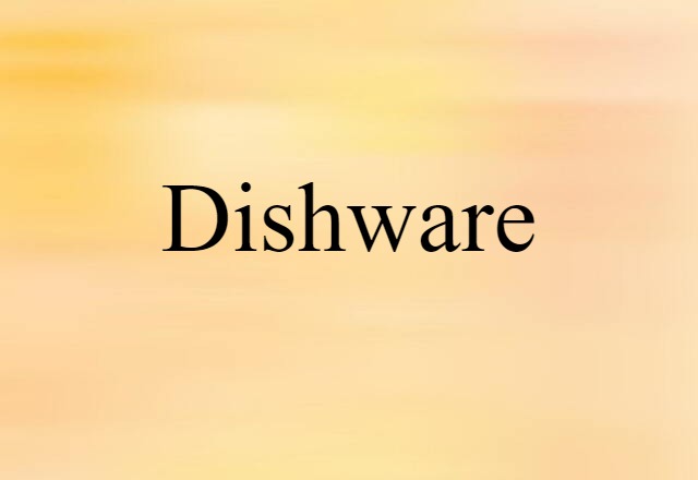 dishware