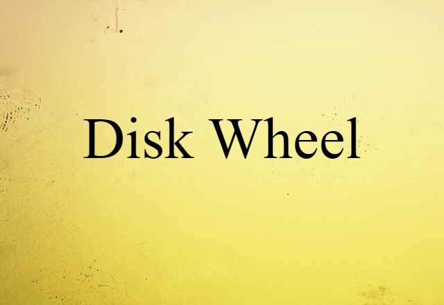 disk wheel