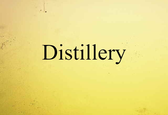 distillery