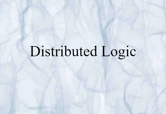 distributed logic