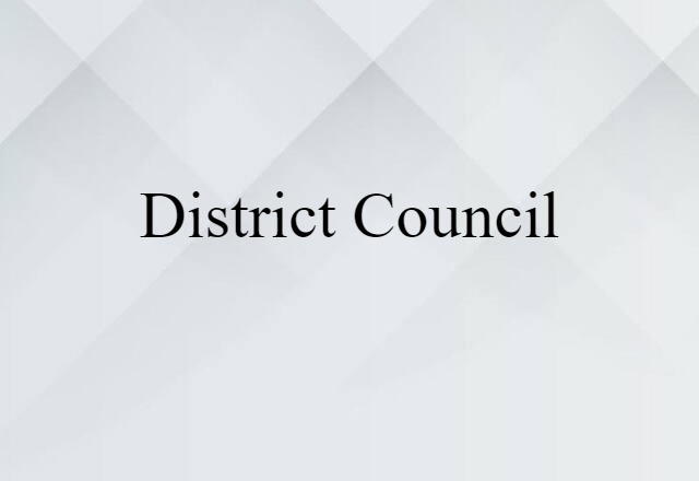 district council