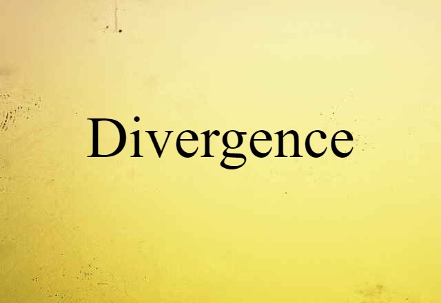 divergence