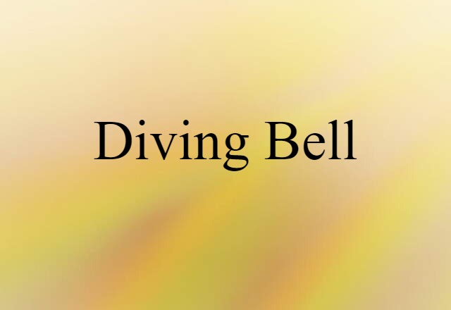 diving bell