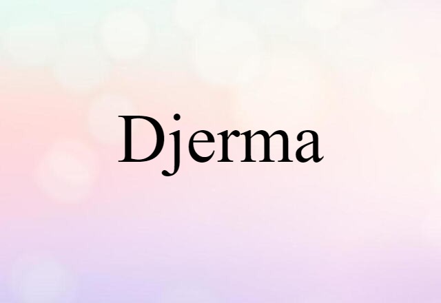 Djerma