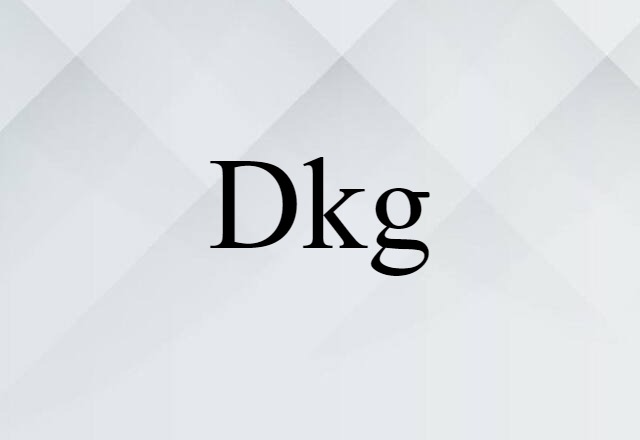 dkg