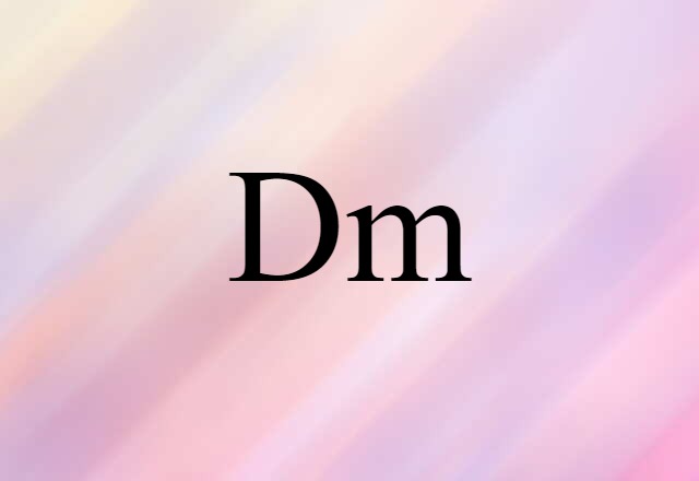 dm