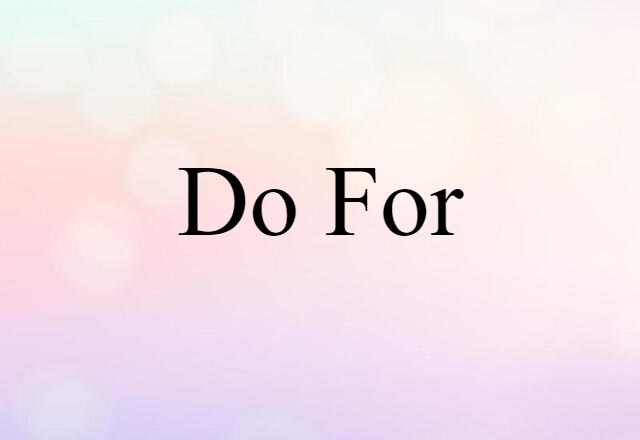 do for