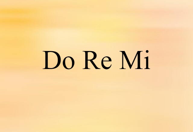 do re mi