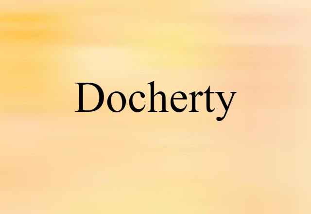 Docherty