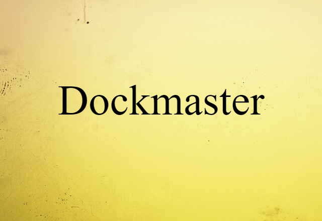 dockmaster