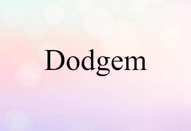 Dodgem