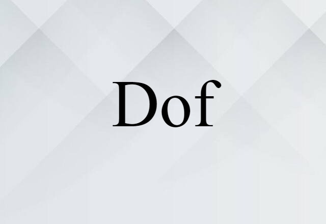 dof