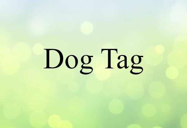 dog tag