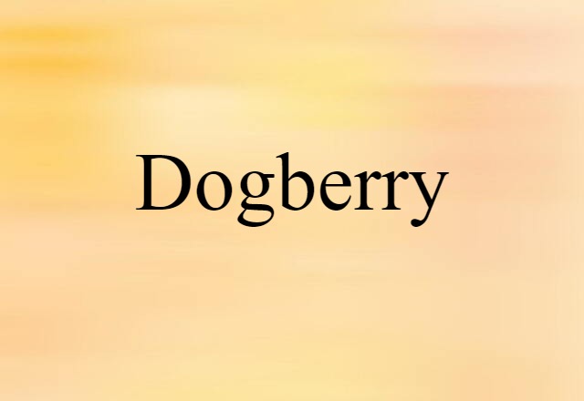 dogberry