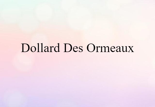 Dollard-des-Ormeaux