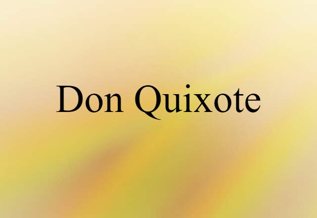 Don Quixote